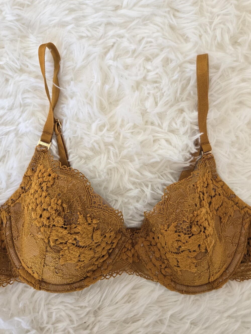ThirdLove Fuzzy Floral Lace Underwire 32 B 1/2